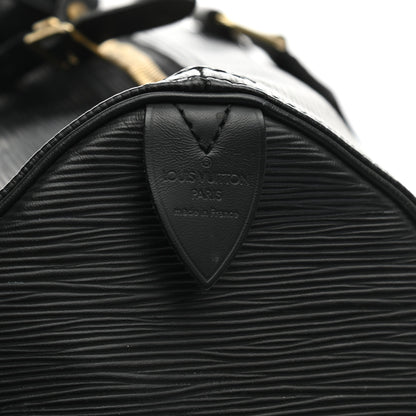 Louis Vuitton Epi Keepall 50 Black 6 of 18