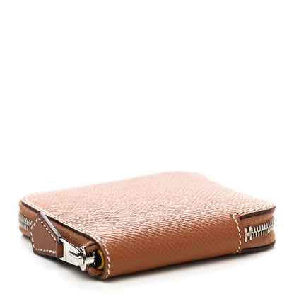 Hermes Epsom Silk'in Coin Purse Gold 4 of 8