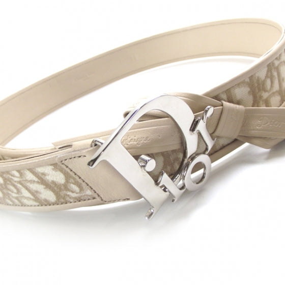 Christian Dior Lady Dior Signature Logo Belt 3 of 5