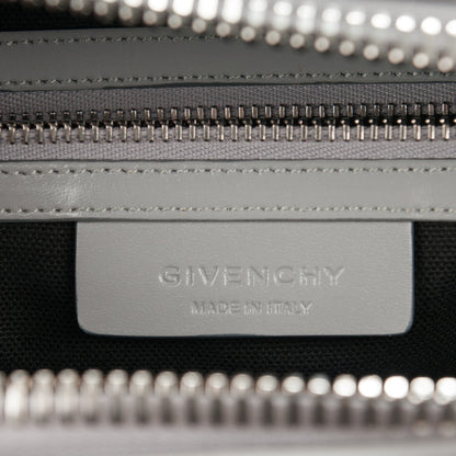 Givenchy Shiny Lord Calfskin Small Antigona Pearl Grey 6 of 7