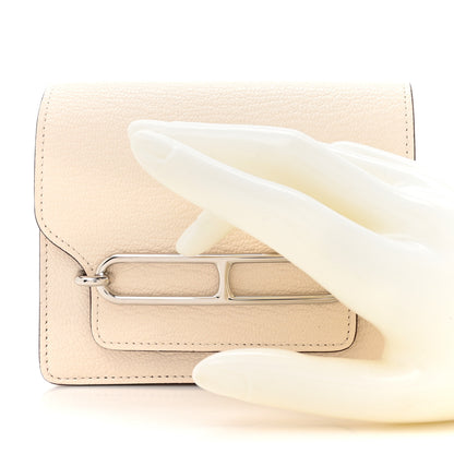 Hermes Chevre Mysore Roulis Slim Wallet Nata 2 of 9
