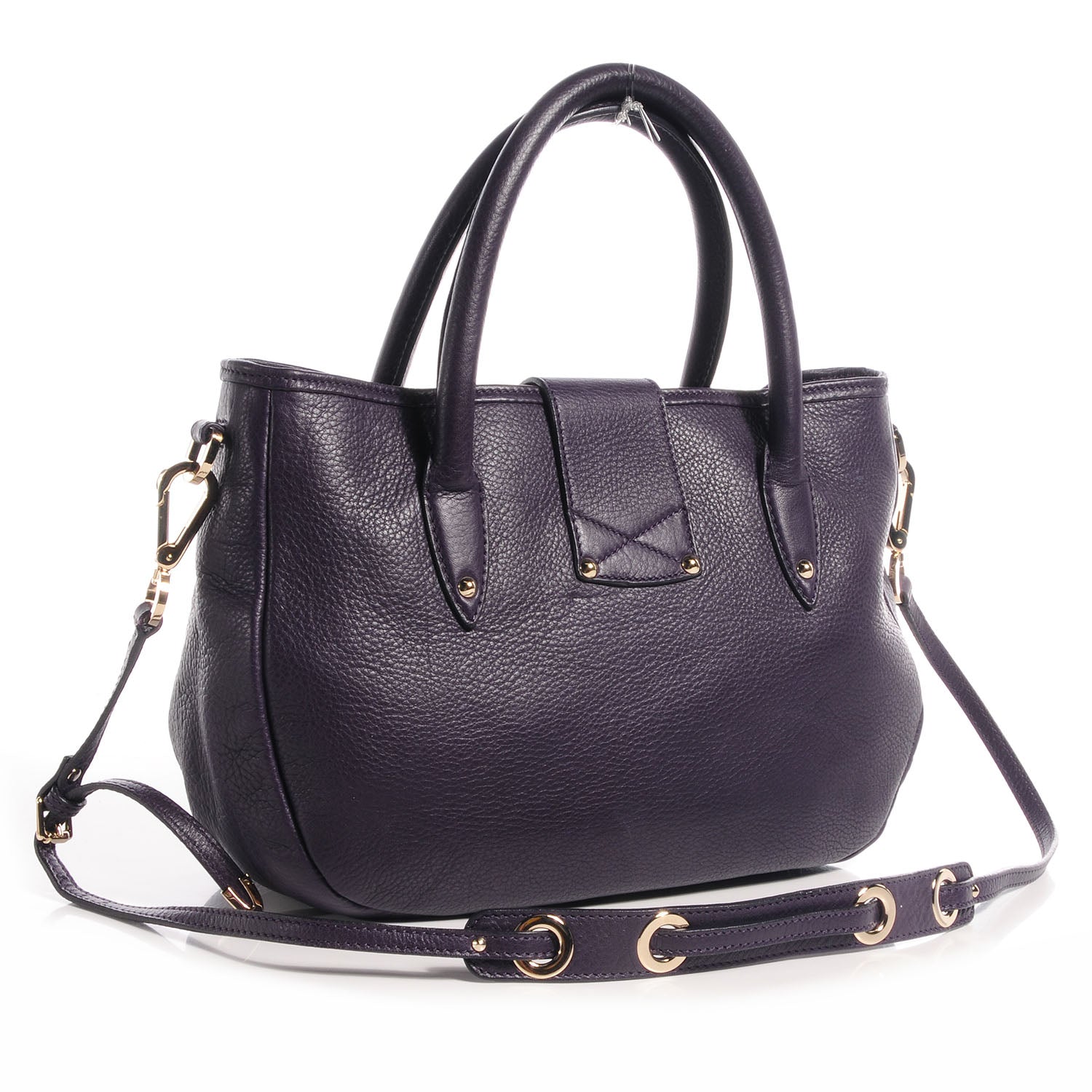 Jimmy Choo Grainy Calf Rania Deep Purple 3 of 8