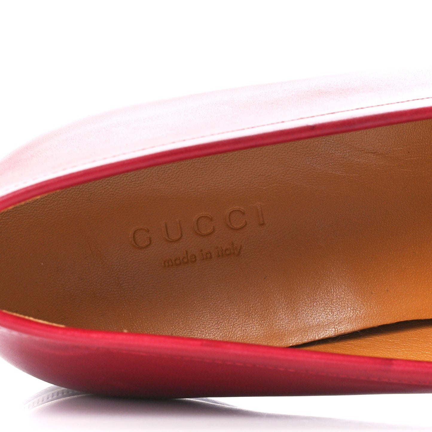 Calfskin Womens Jordaan Loafers 38.5 Hibiscus Red