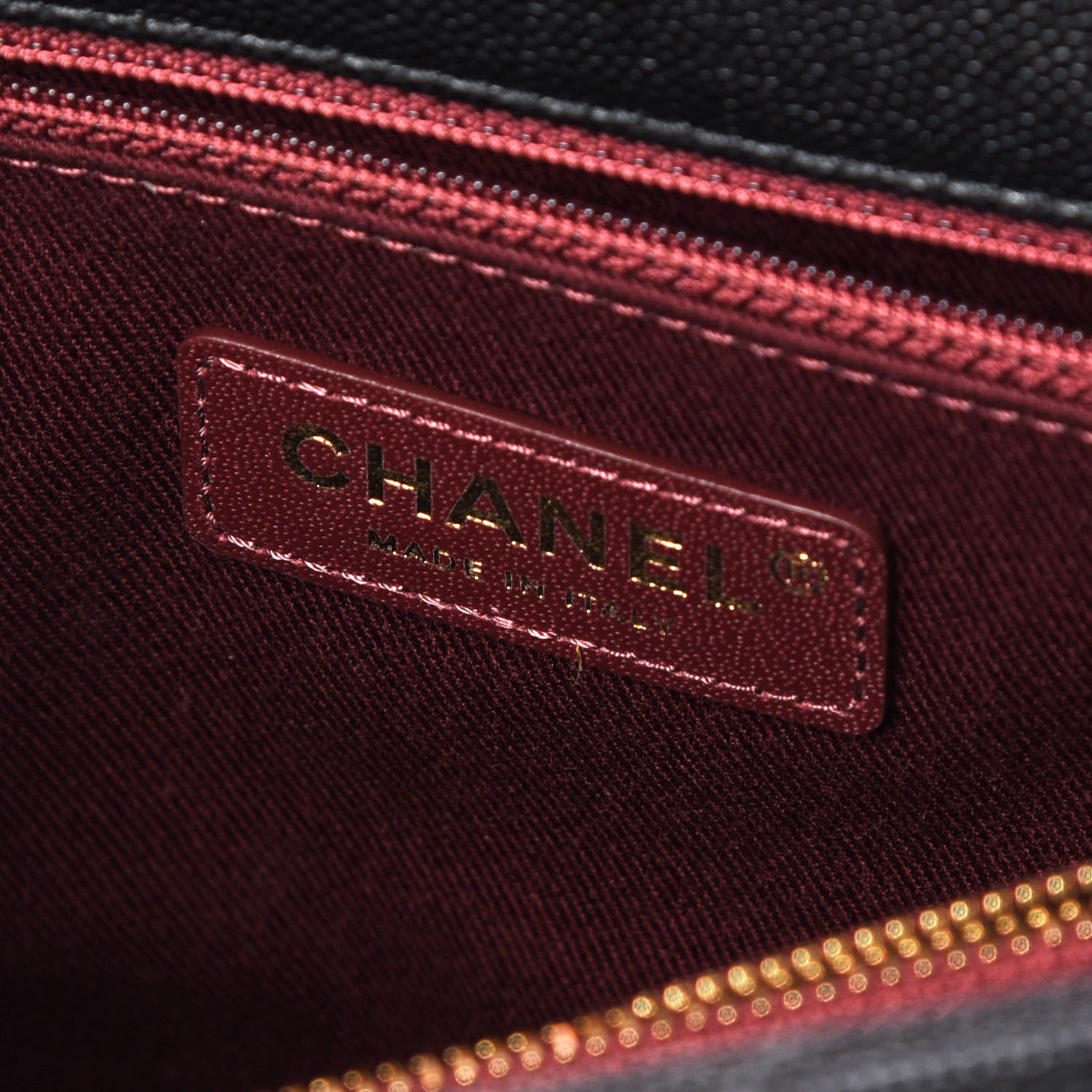 Chanel Caviar Quilted Small Coco Handle Flap Black 9 of 11