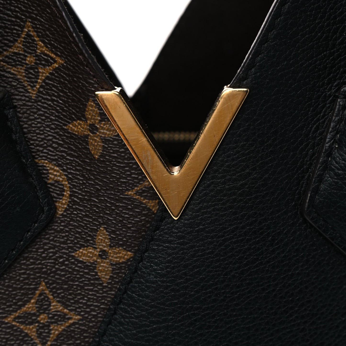 Calfskin Monogram Kimono Tote PM Black