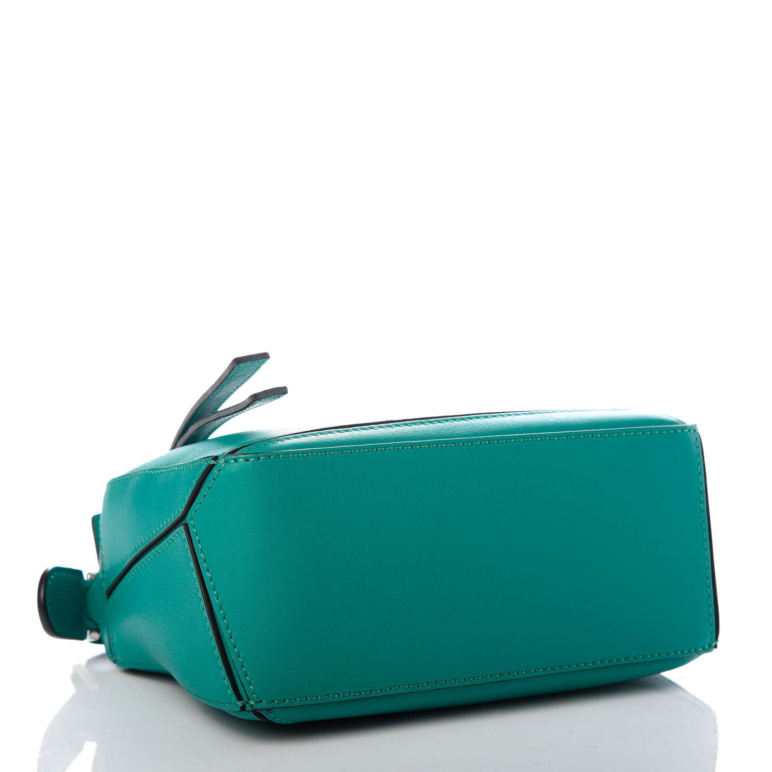 Loewe Calfskin Mini Puzzle Bag Emerald Green 4 of 9