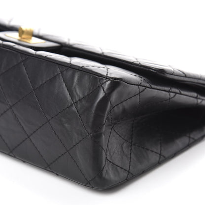 Chanel Aged Calfskin Quilted 2.55 Reissue 226 Flap Black 7 of 11