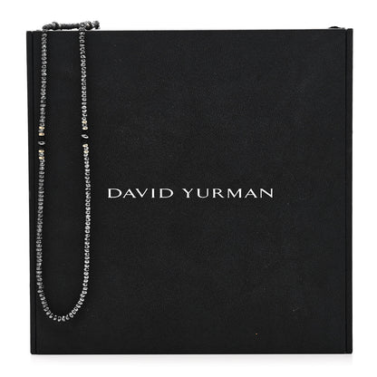David Yurman 18K Yellow Gold Hematine Black Onyx Cable Berries Tweejoux Necklace 36" 6 of 6