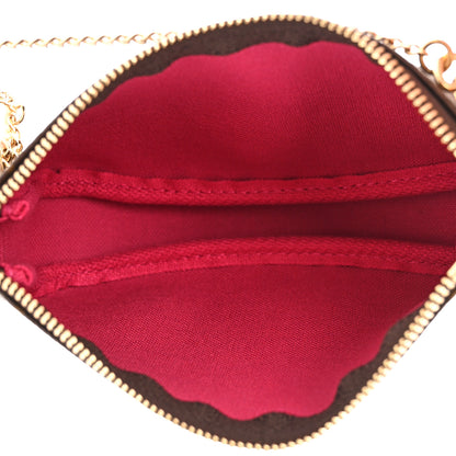 Louis Vuitton Monogram 2020 Christmas Animation Roller Coaster Mini Pochette Accessories Pivoine 5 of 7
