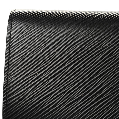 Louis Vuitton Epi Twist Compact Wallet Black 9 of 9