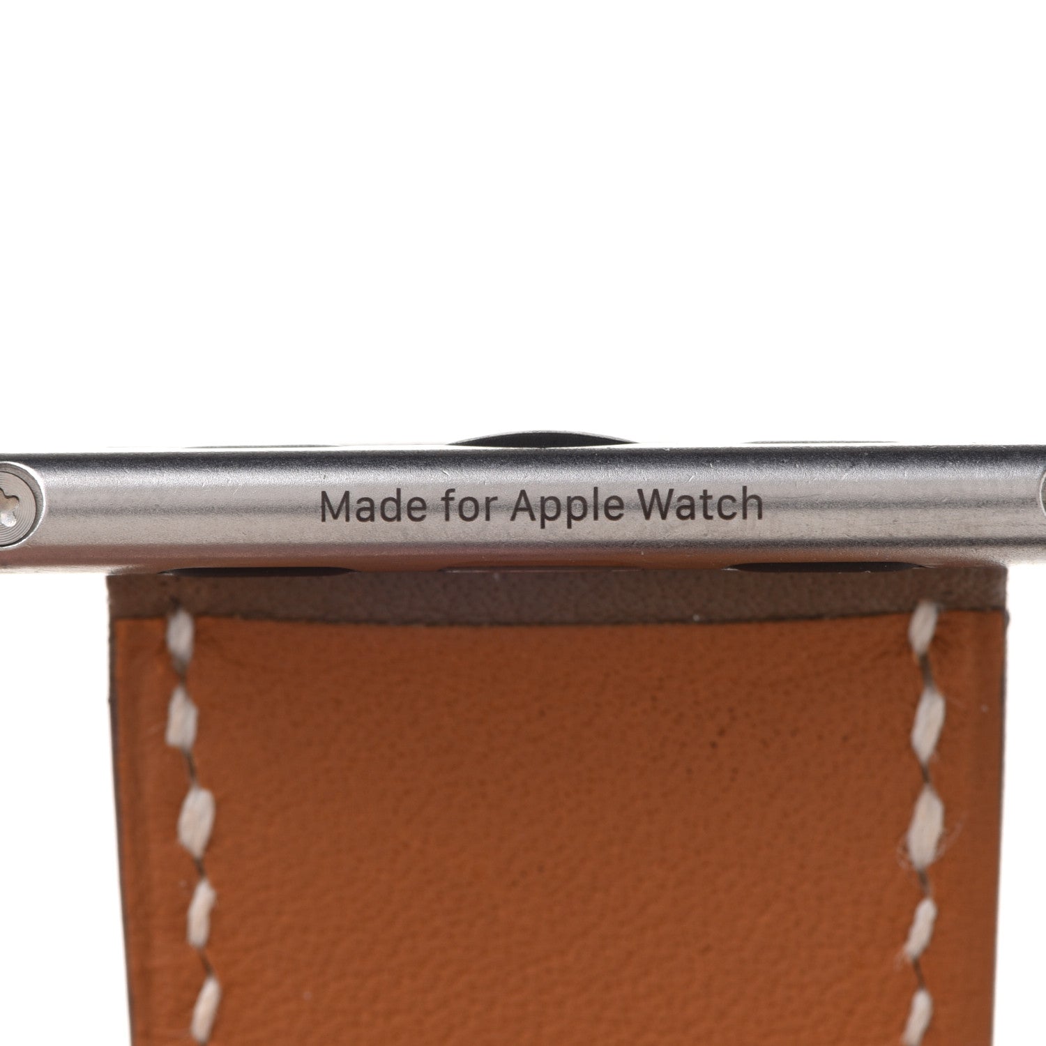 Hermes Swift 42mm Apple Watch Single Tour Band Etoupe 6 of 10