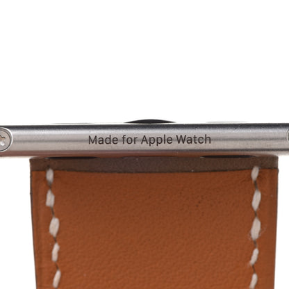 Hermes Swift 42mm Apple Watch Single Tour Band Etoupe 6 of 10
