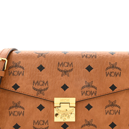 MCM Visetos Monogram Tracy Crossbody Cognac 8 of 12