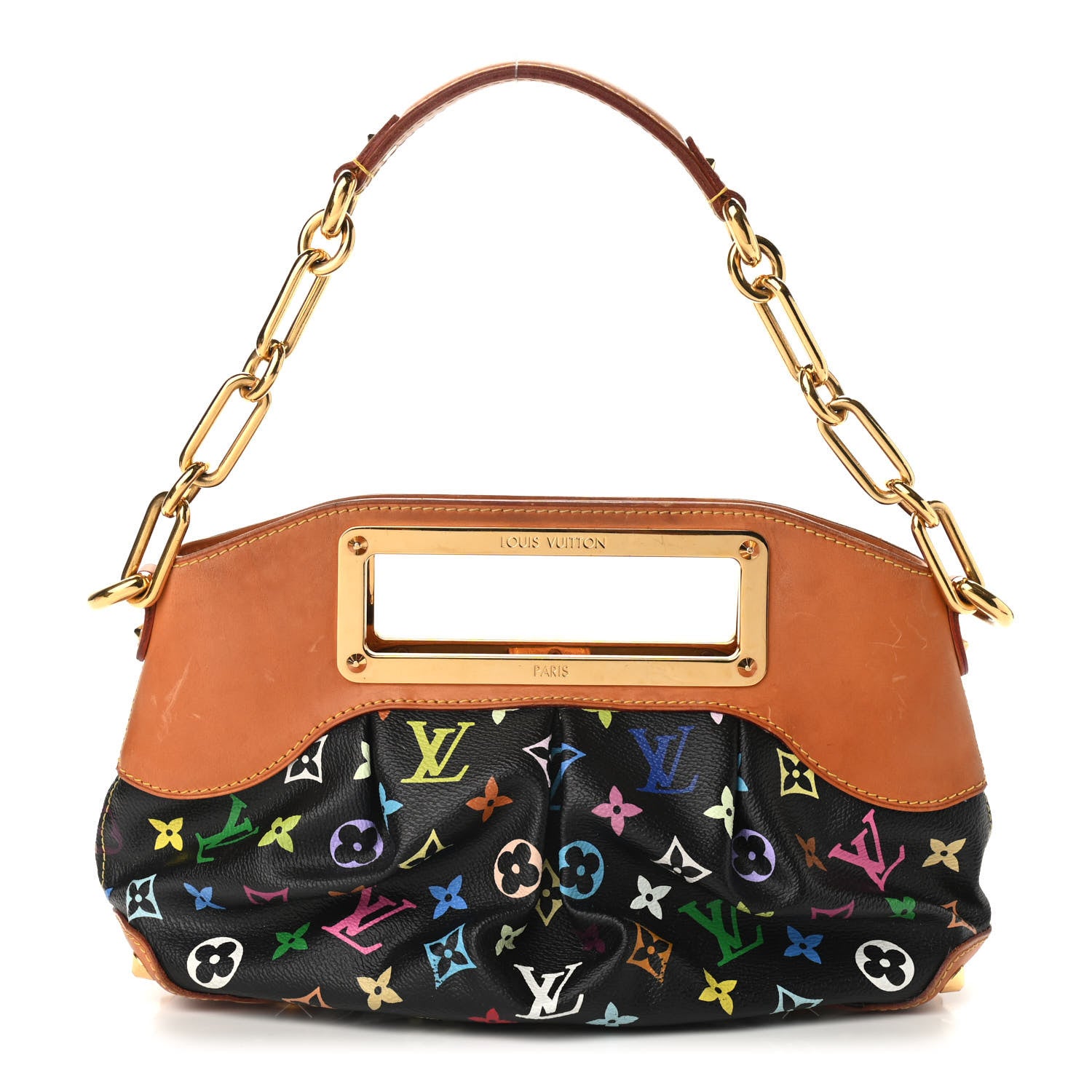 Louis Vuitton Monogram Multicolor Judy PM Black 1 of 8