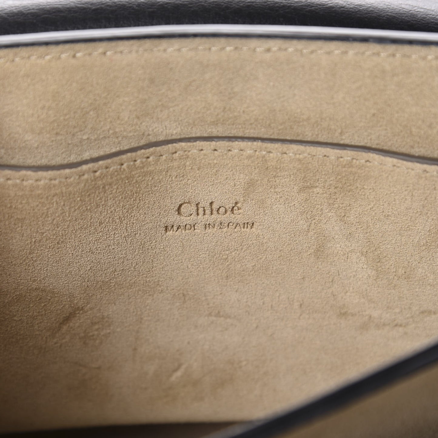 Suede Calfskin Small Faye Shoulder Bag Black