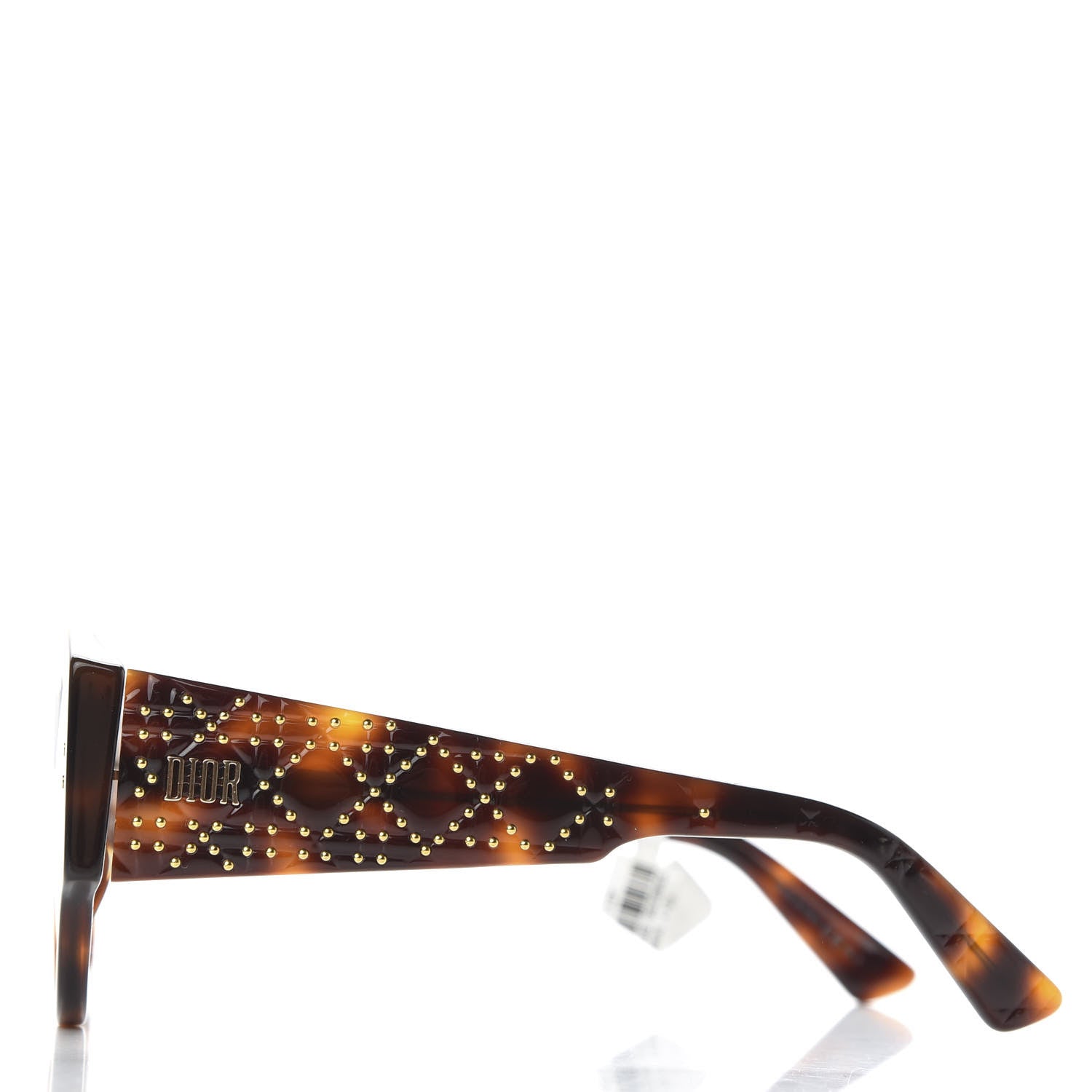 Christian Dior Acetate Lady Dior Studs 2 Sunglasses Tortoise 3 of 7