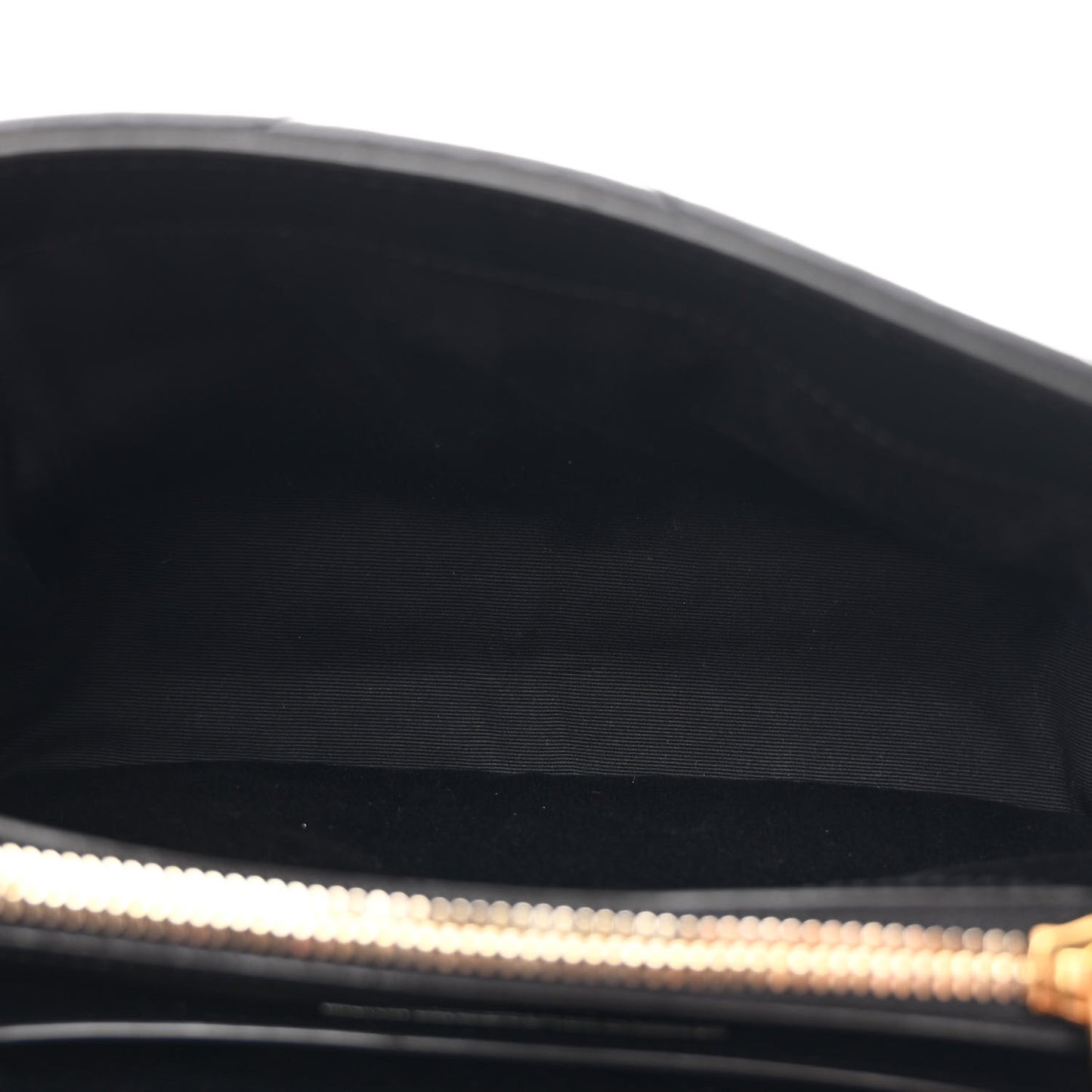 Calfskin Y Quilted Monogram Small Loulou Chain Satchel Black