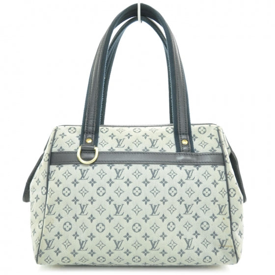 Louis Vuitton Mini Monogram Josephine PM Blue 4 of 8