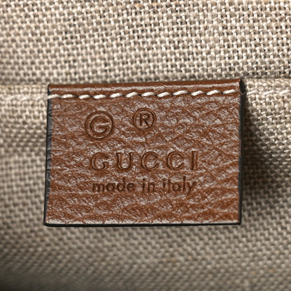 Gucci Monogram Mini Bree Messenger Bag Beige Tabacco 6 of 9