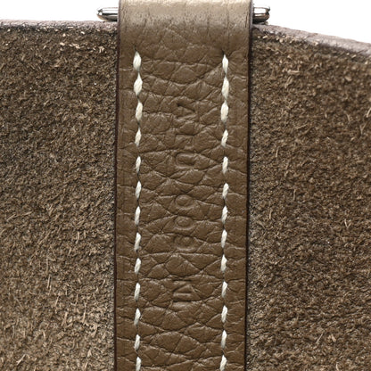 Hermes Taurillon Clemence Picotin Lock 22 MM Etoupe 7 of 12