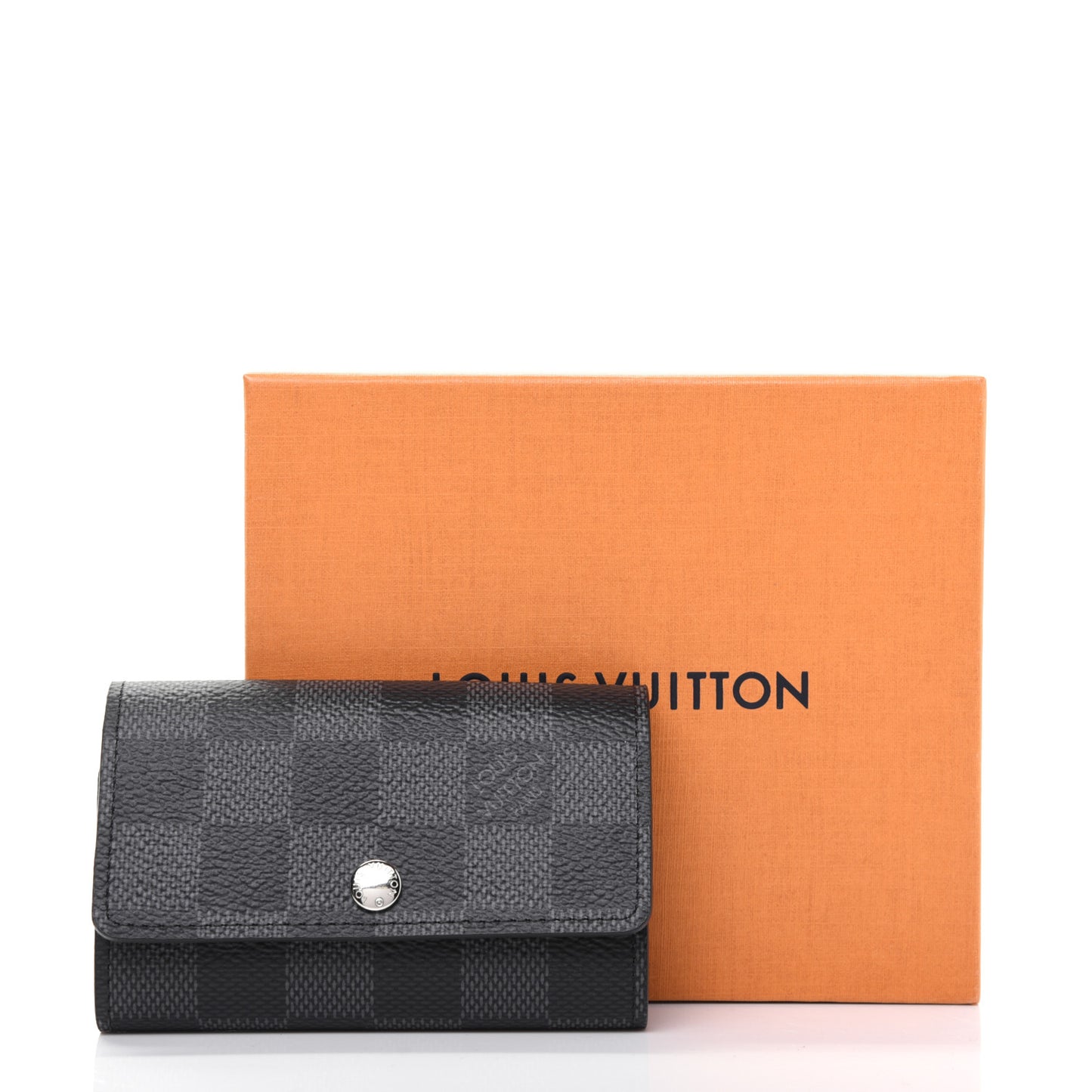 Damier Graphite Multicles 6 Key Holder