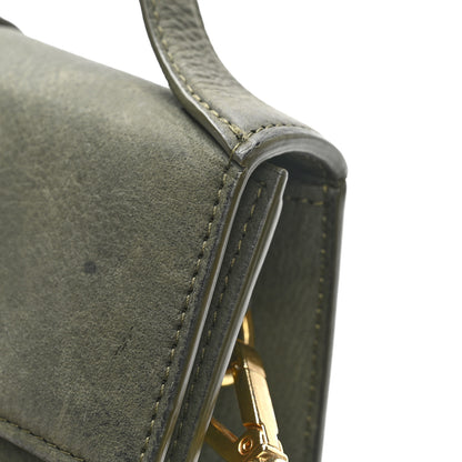 Jacquemus Nubuck Le Grand Bambino Dark Green 11 of 15