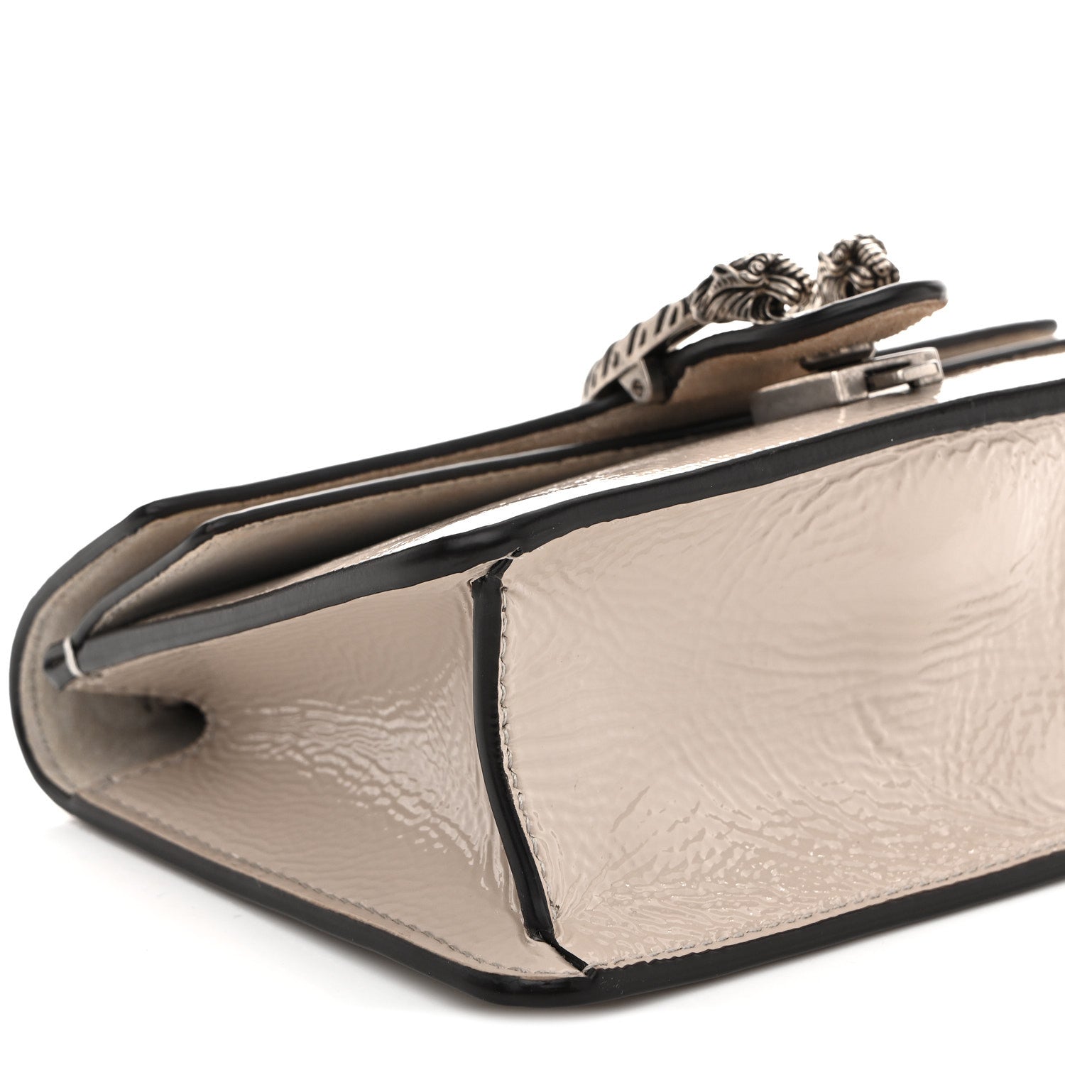 Gucci Crinkled Patent Mini Dionysus Shoulder Bag Sphinx 9 of 12
