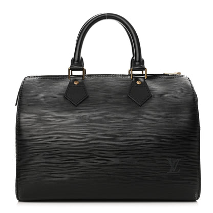 Louis Vuitton Epi Speedy 25 Black 1 of 12
