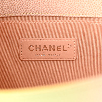 Chanel Caviar Quilted Medium Cuba Rainbow Boy Flap Multicolor 5 of 9