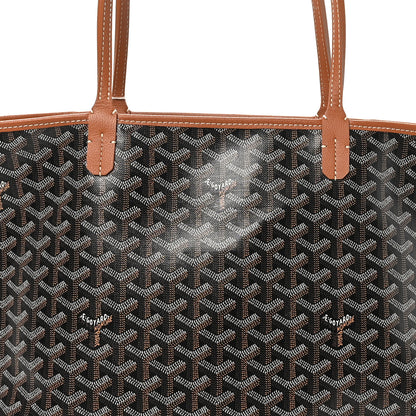 Goyard Goyardine Artois MM Black Gold 8 of 10