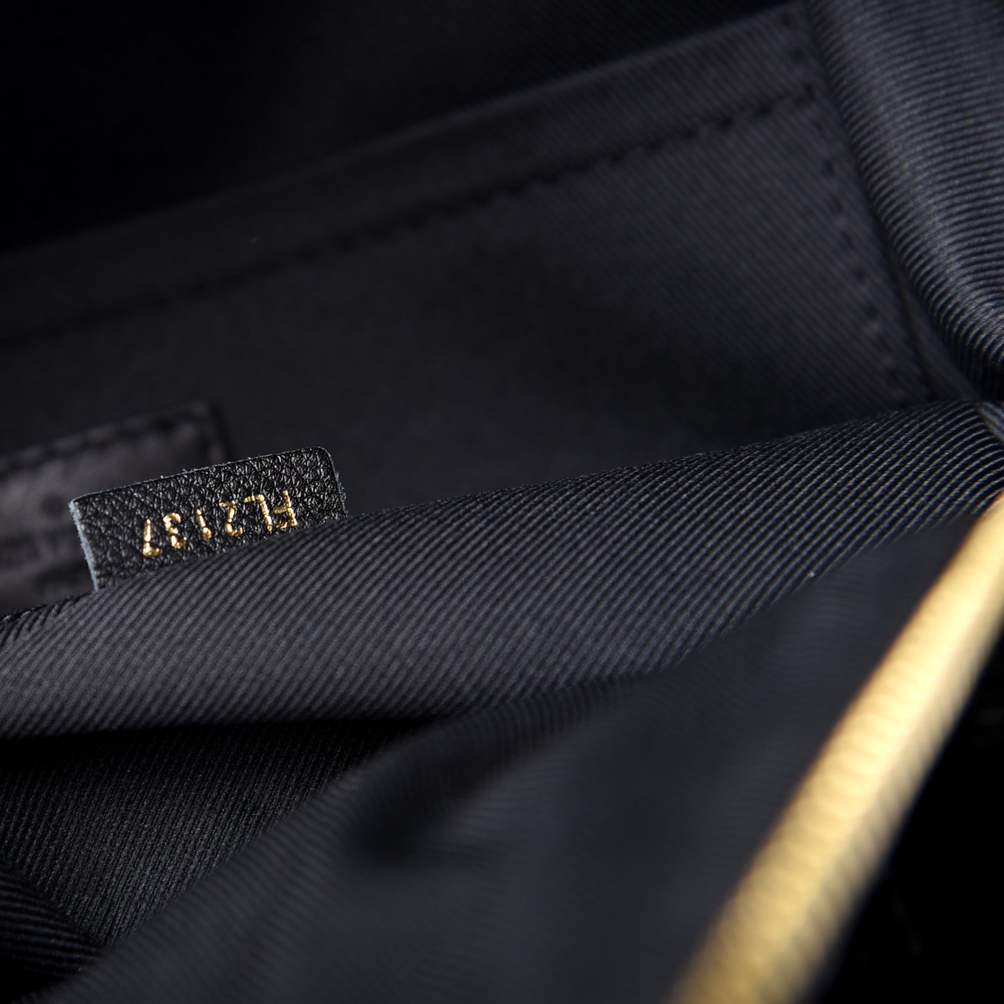 Lambskin Flower Quilted Palm Springs Backpack PM Black