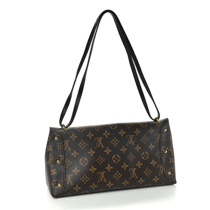 Louis Vuitton Monogram Sac Triangle PM Black 3 of 9