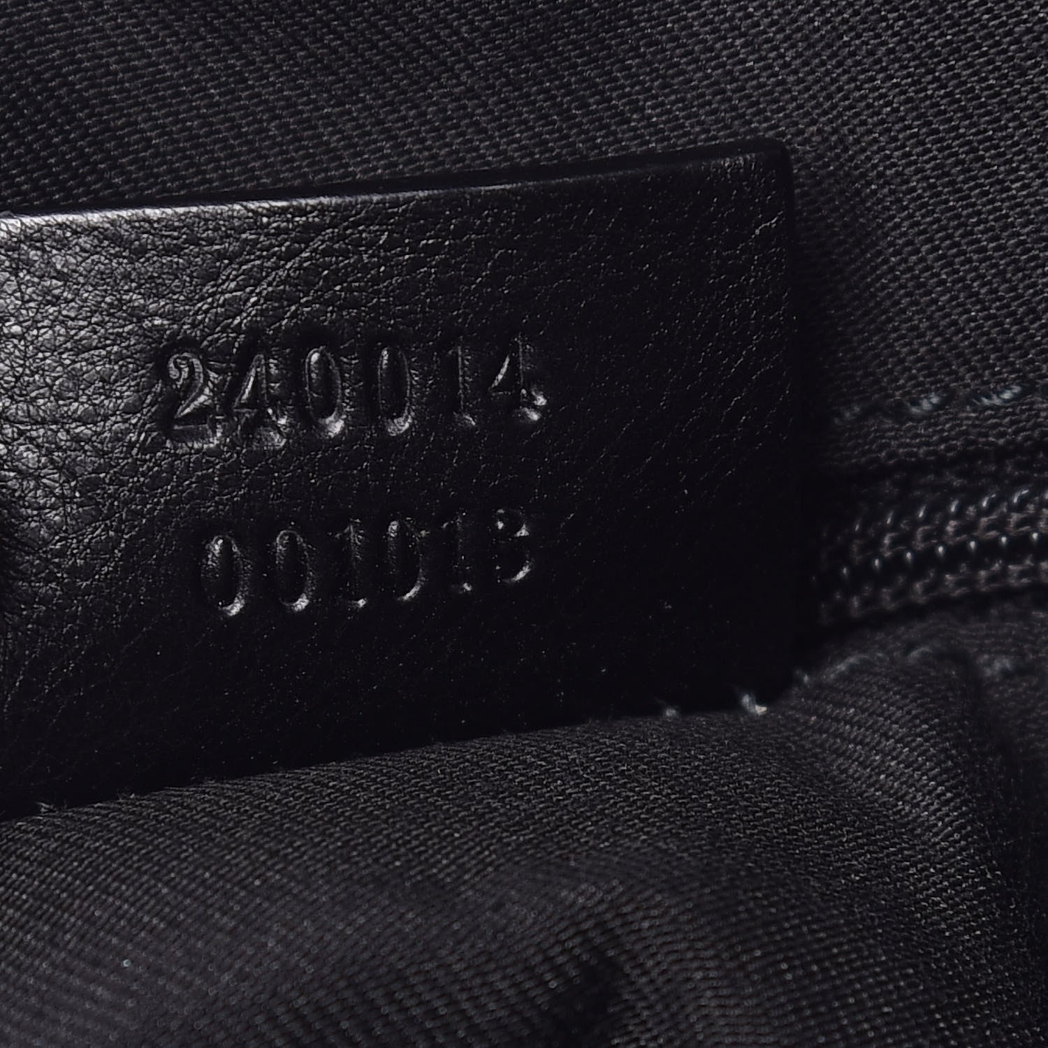 Gucci Denim Monogram Medium Jolicoeur Tote Black 7 of 12