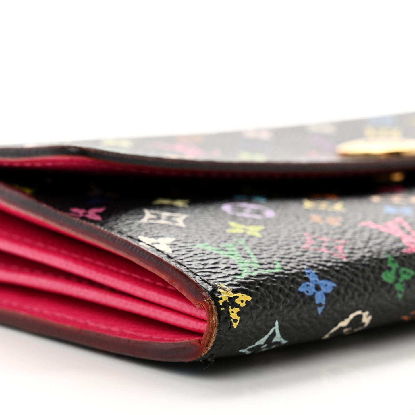 Monogram Multicolor Sarah Wallet Black Grenade