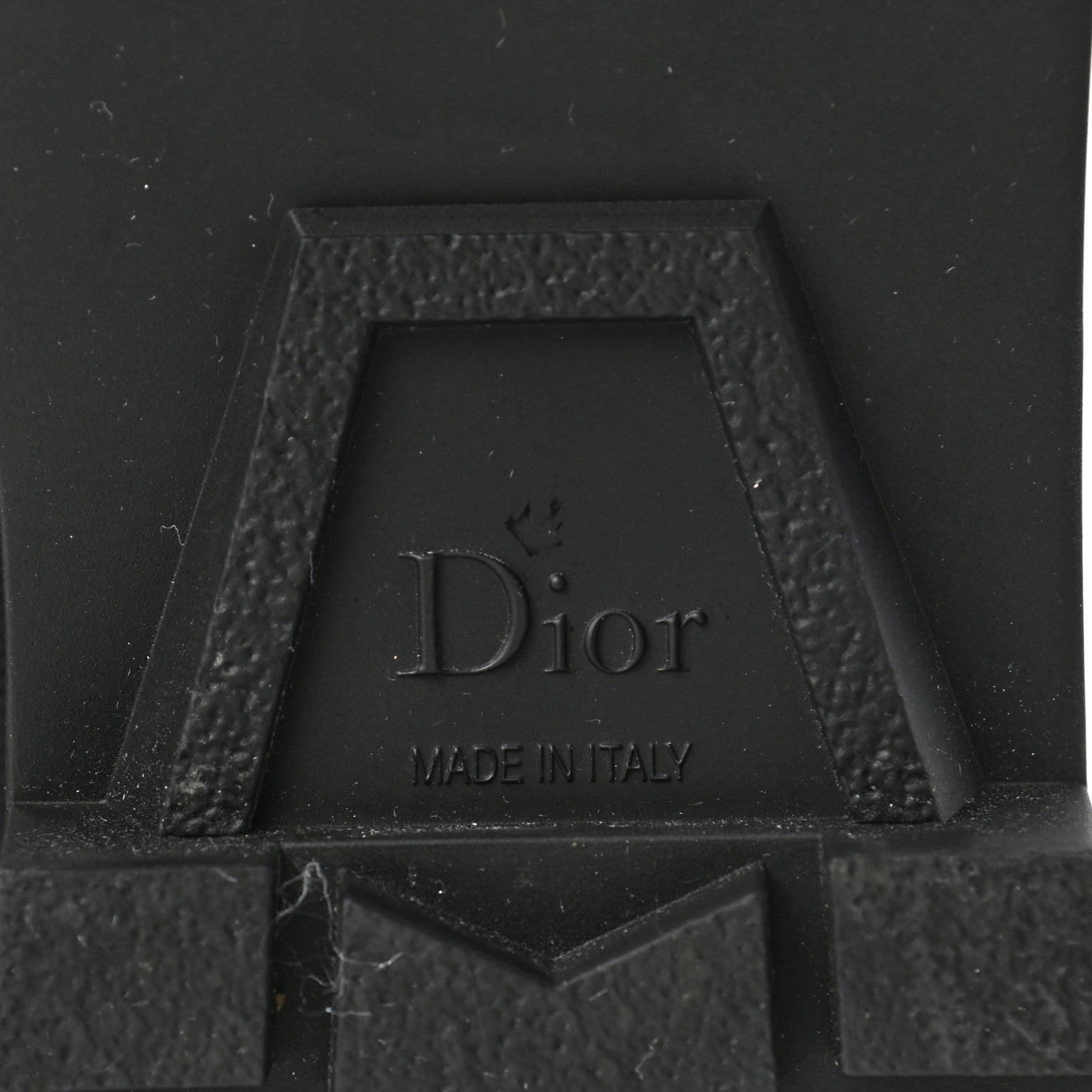 Christian Dior Calfskin Technical Fabric D-Major Ankle Boots 40 Black White 6 of 7