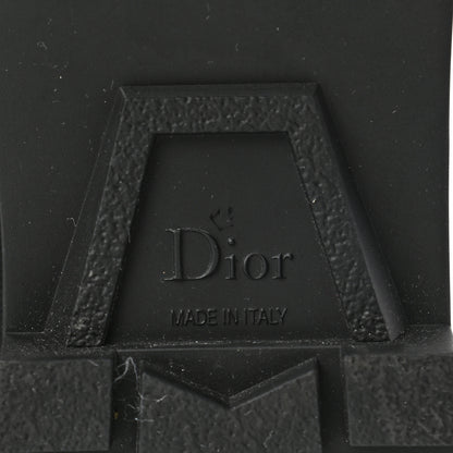 Christian Dior Calfskin Technical Fabric D-Major Ankle Boots 40 Black White 6 of 7
