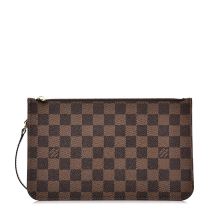 Louis Vuitton Damier Ebene Neverfull MM GM Pochette 1 of 7