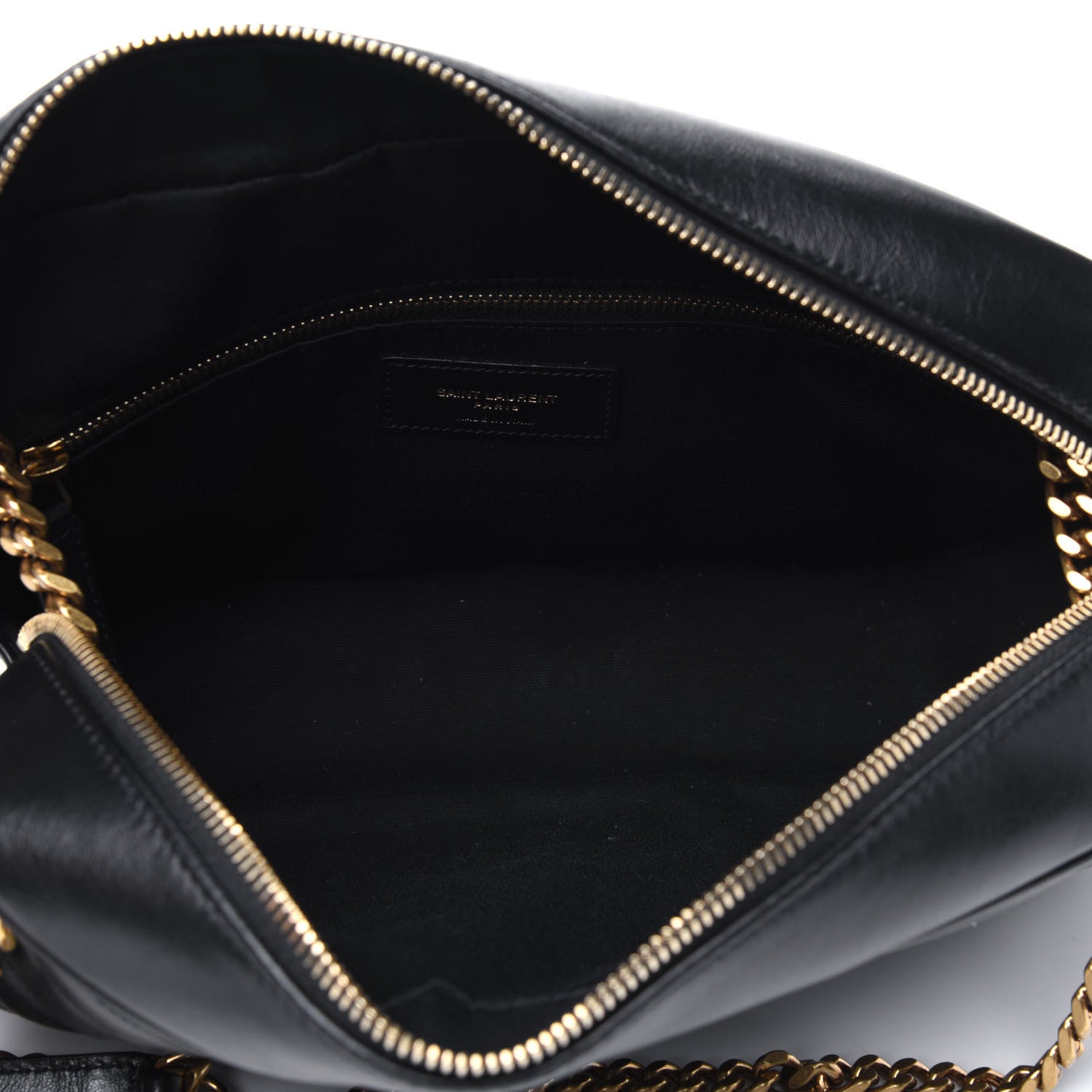 Saint Laurent Calfskin Matelasse Joan Camera Bag Black 4 of 14