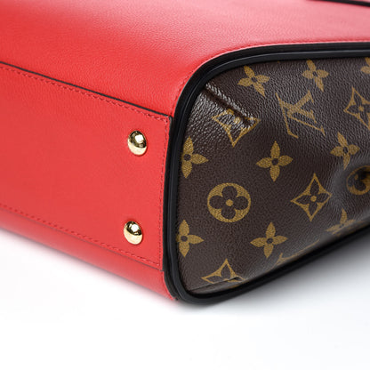 Louis Vuitton Calfskin Monogram Kimono Tote PM Cherry 7 of 9