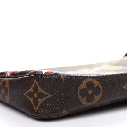 Louis Vuitton Monogram 2020 Christmas Animation Bumper Cars Mini Pochette Accessories Coquelicot 8 of 10