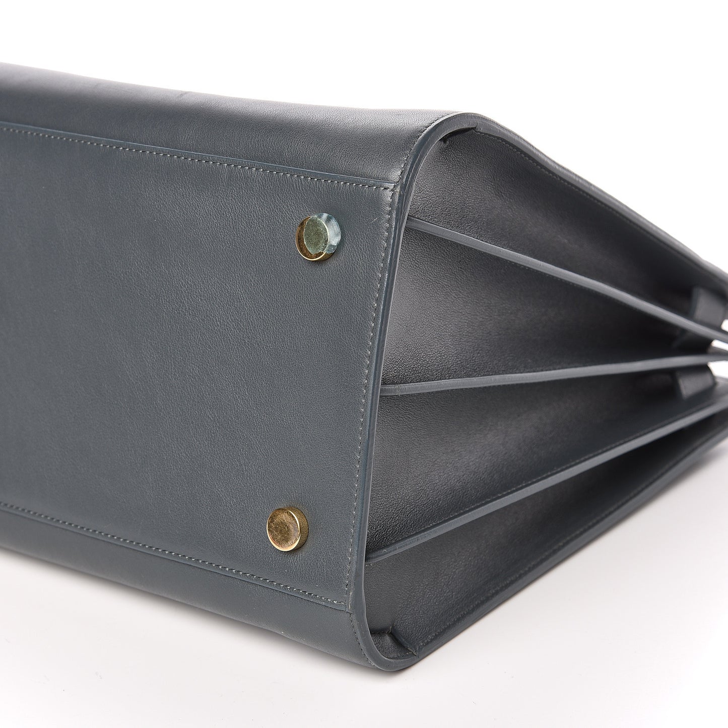 Calfskin Sac De Jour Carryall Fog
