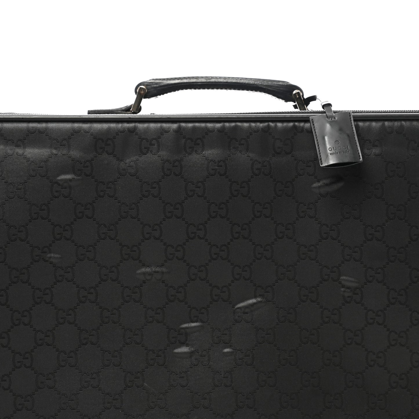 Nylon Monogram Suitcase Black