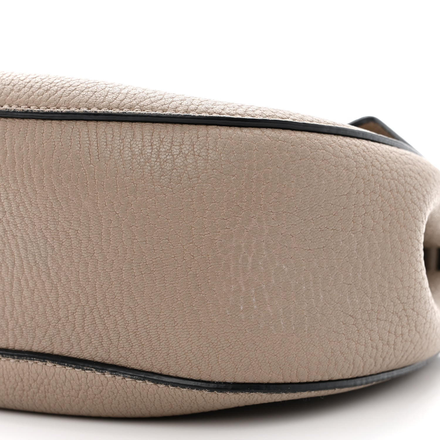 Chloe Grained Lambskin Drew Shoulder Bag Motty Grey 10 of 10