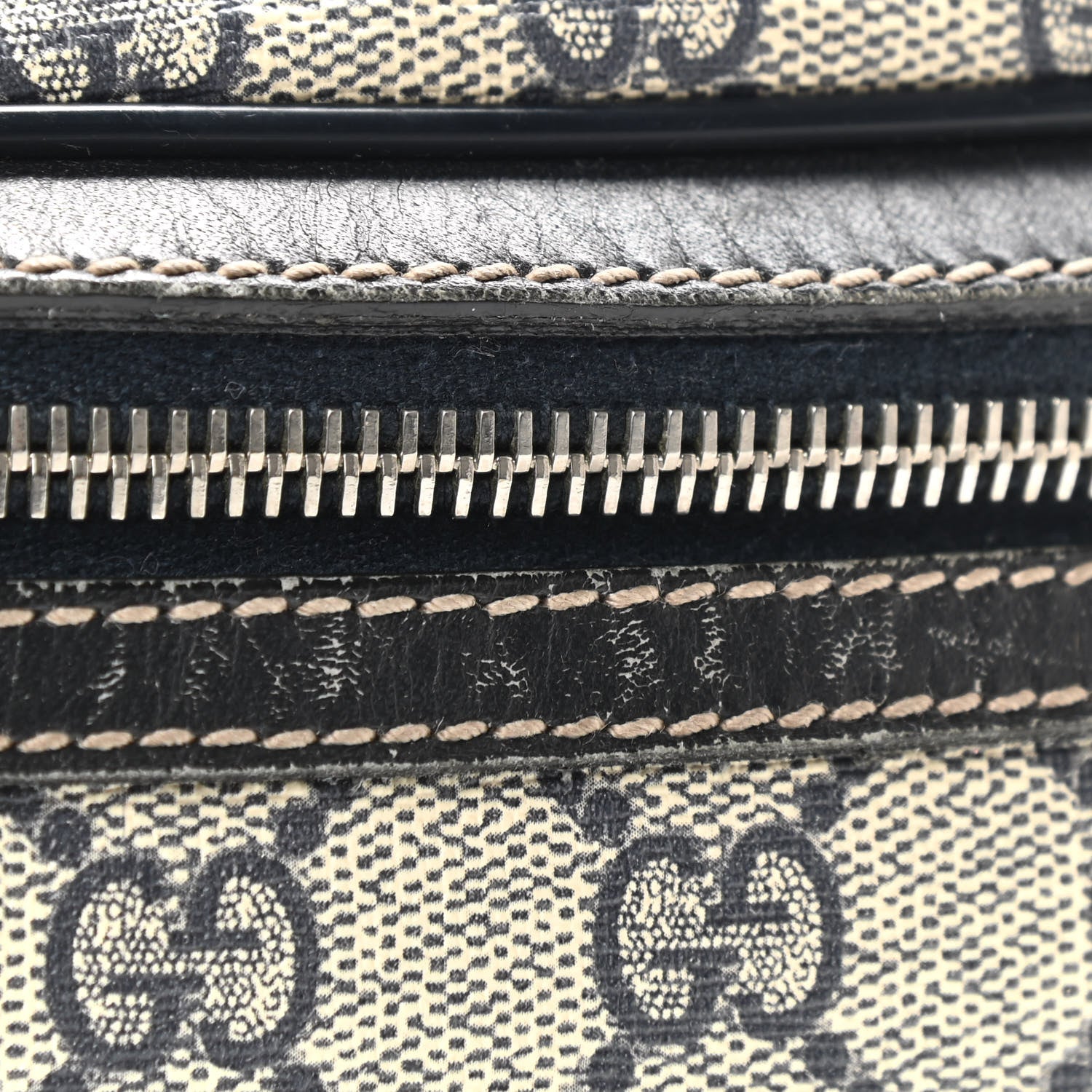 Gucci GG Supreme Monogram Belt Bag Navy 11 of 11