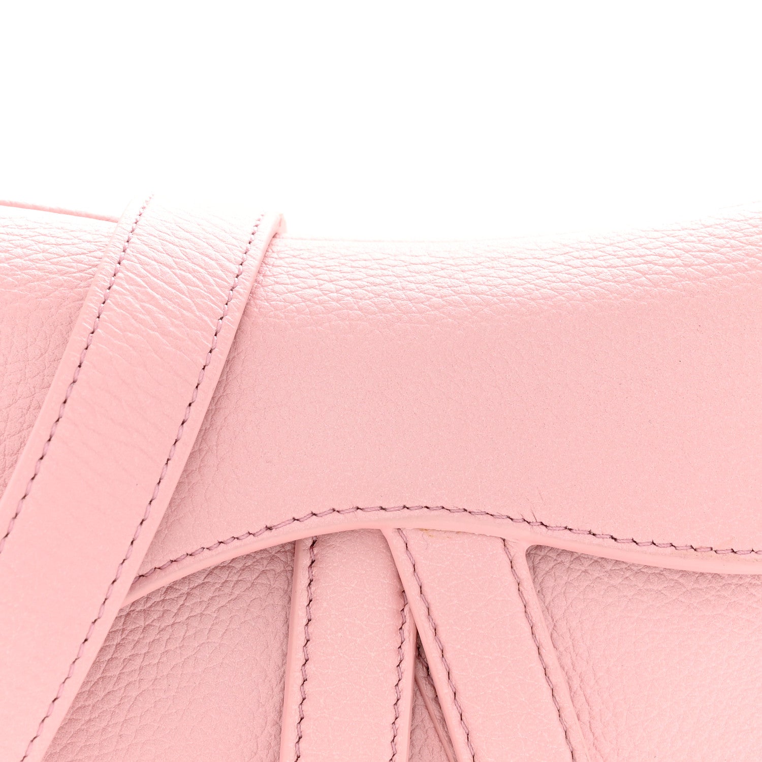 Christian Dior Deerskin Mini Saddle Bag With Strap Melacoton 8 of 10