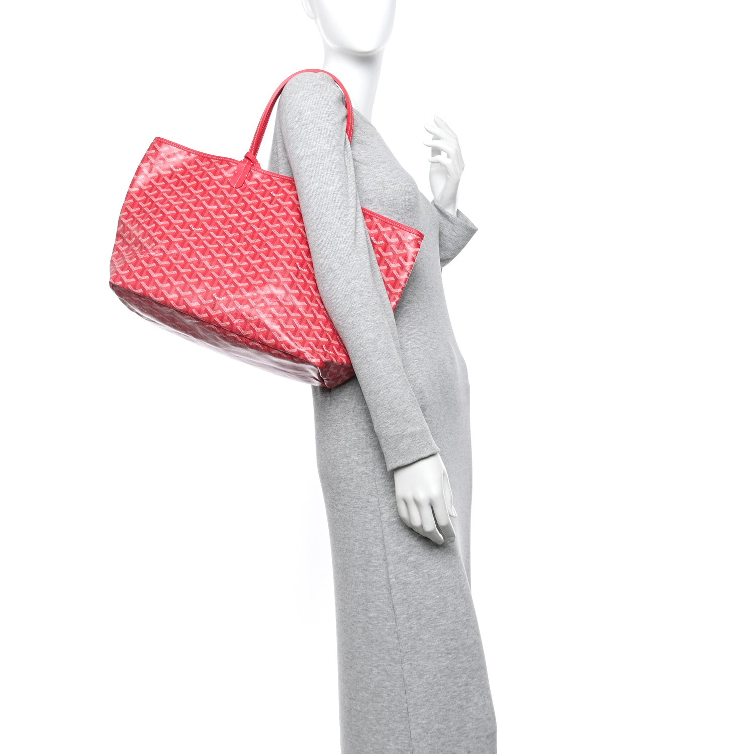 Goyard Goyardine Le Jardin Saint Louis PM Fuchsia 2 of 11