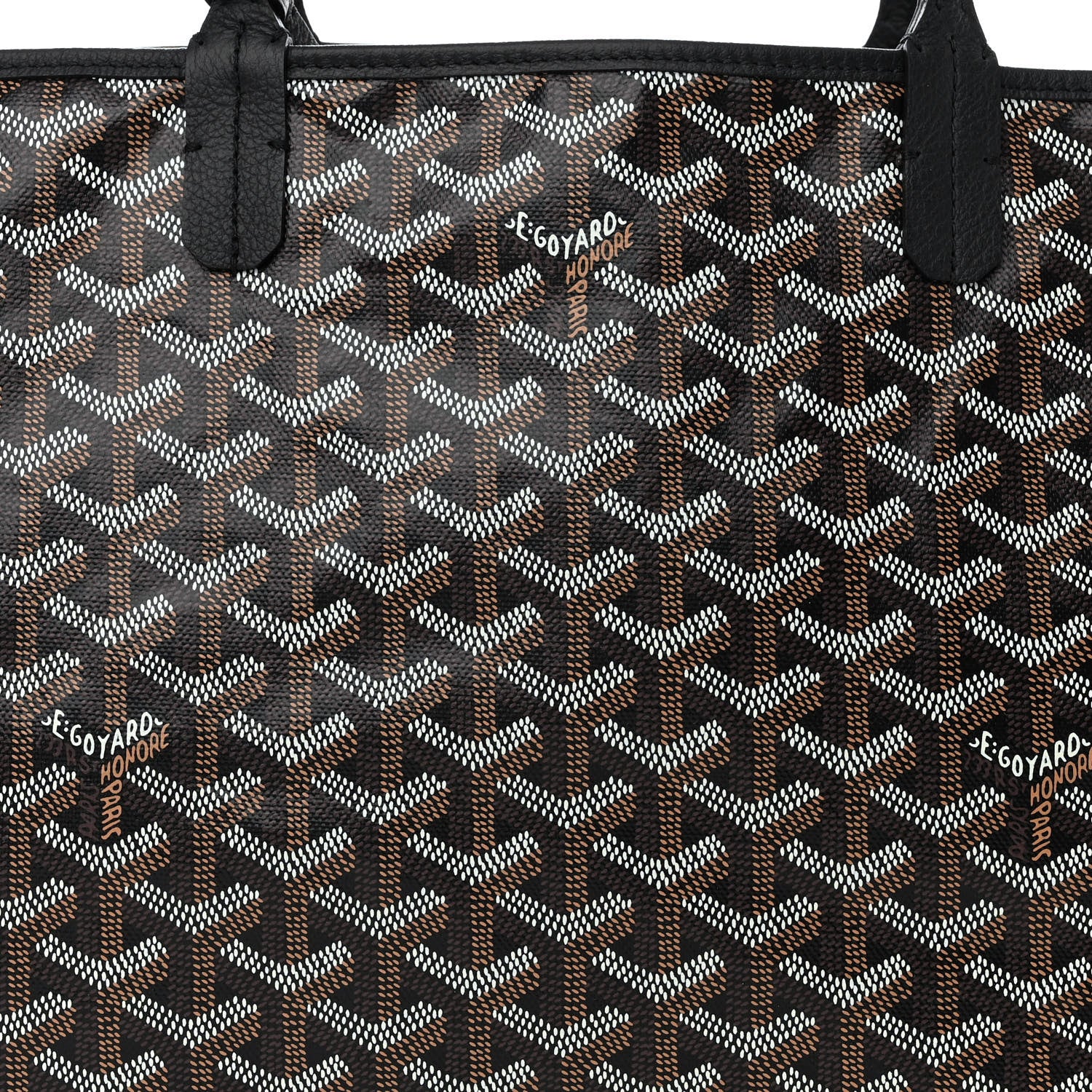 Goyard Goyardine Saint Louis PM Black 9 of 11