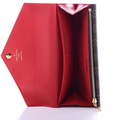 Louis Vuitton Calfskin Double V Wallet Rubis 5 of 8