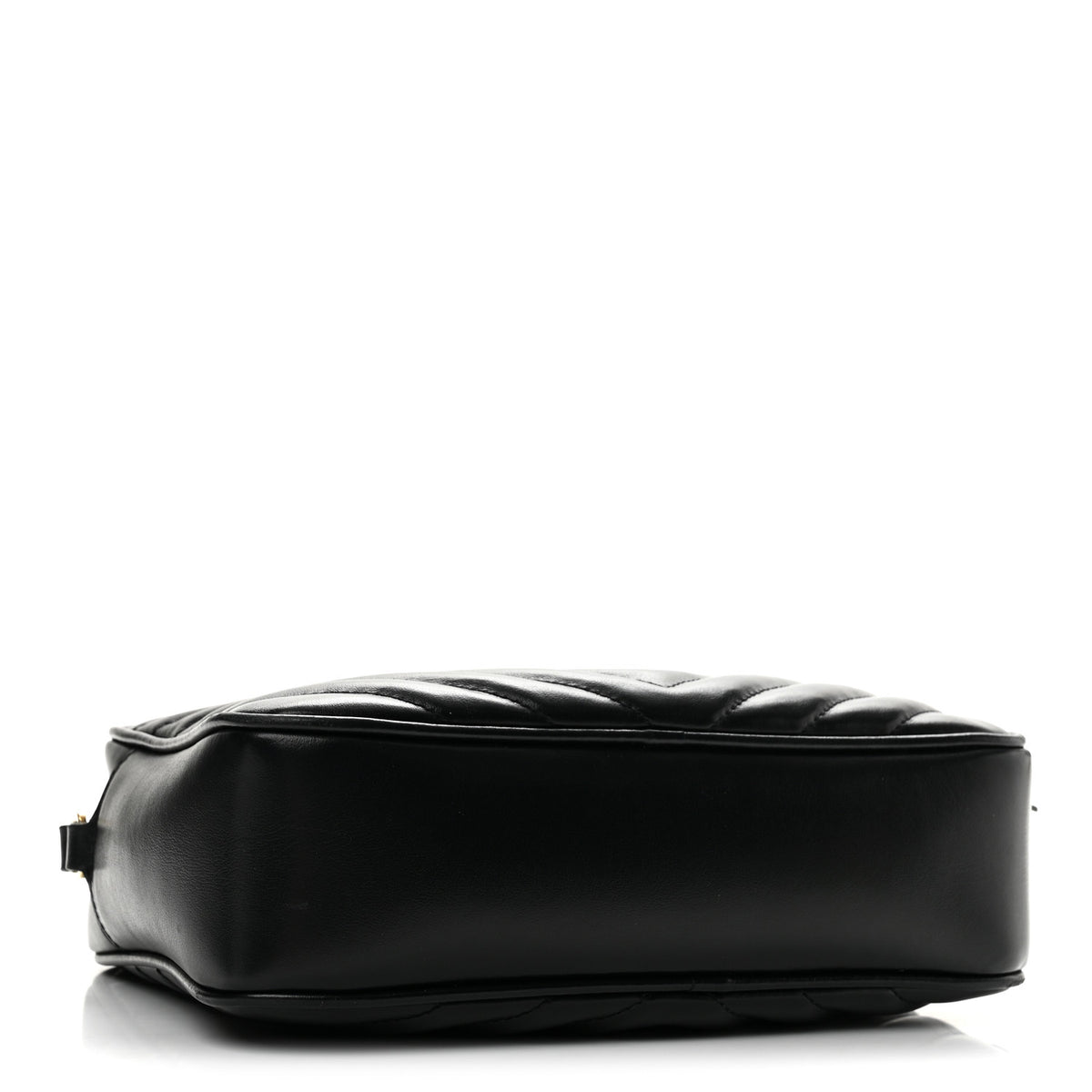 Saint Laurent Calfskin Matelasse Monogram Lou Camera Bag Black 3 of 13