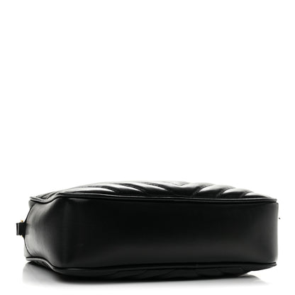 Saint Laurent Calfskin Matelasse Monogram Lou Camera Bag Black 3 of 13